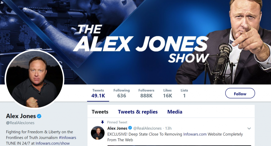 Despite the whole situation, Alex Jones still has a verified Twitter Account. According to the CEO of Twitter, Jones will not be banned.