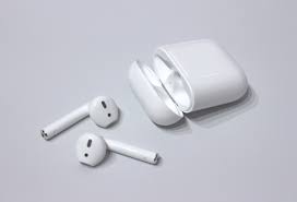 Apple AirPods and charging case