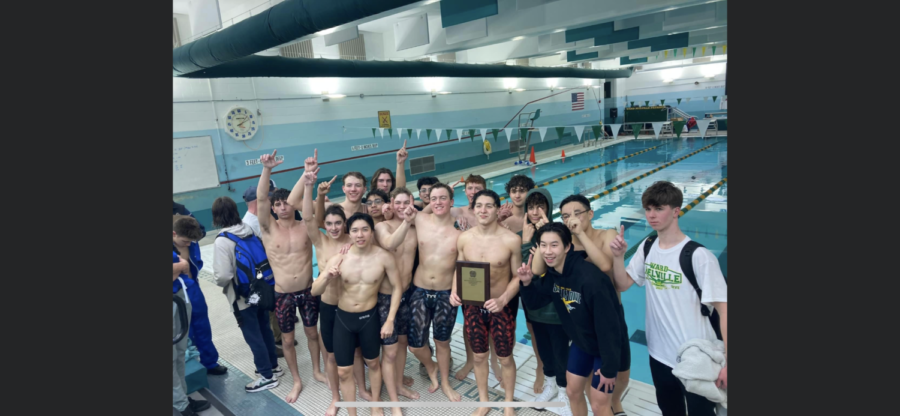 WM Boys Swimming & Diving Are League Champions